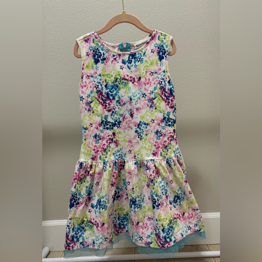 American Girl floral print dress